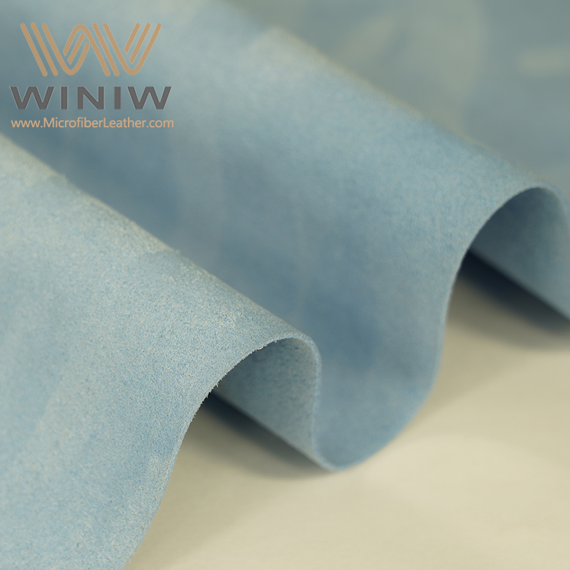 PU Suede Leather Materials Micro Fiber Suede Leather