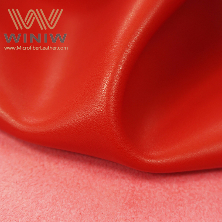 Microfiber Leather PU Coated Material