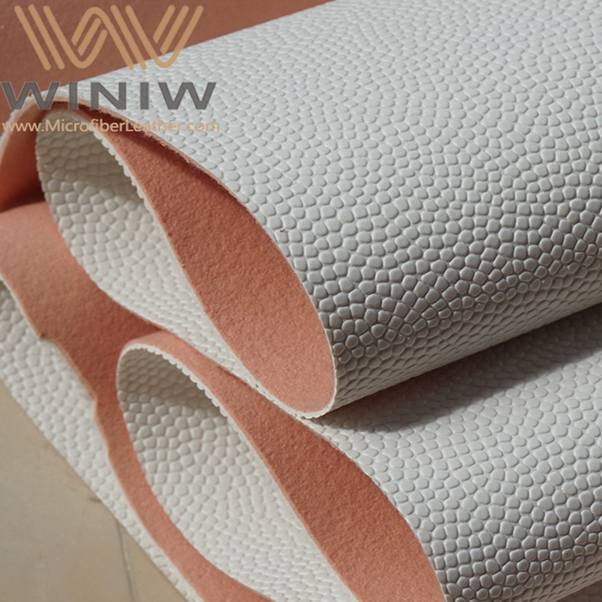 Ball Microfiber Leather Fabric