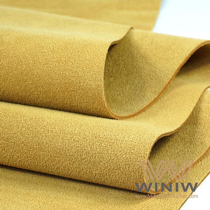 Waterborne Microfiber Synthetic Suede Leather