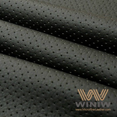 High Quality Perforated Microfiber Leather For Auto