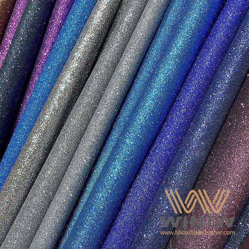 Microfiber Leather Glitter