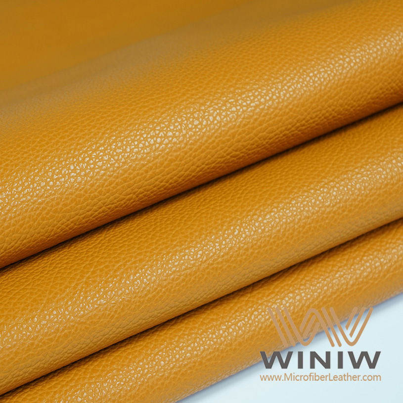 Litchi Pattern Microfiber Leather