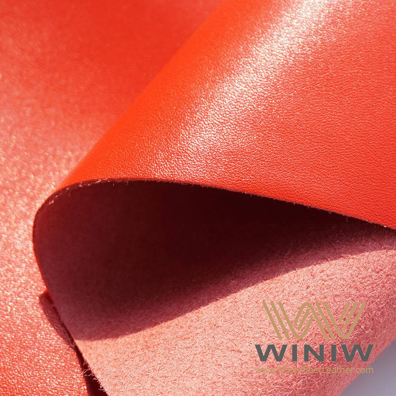 beautiful bright color leather materials