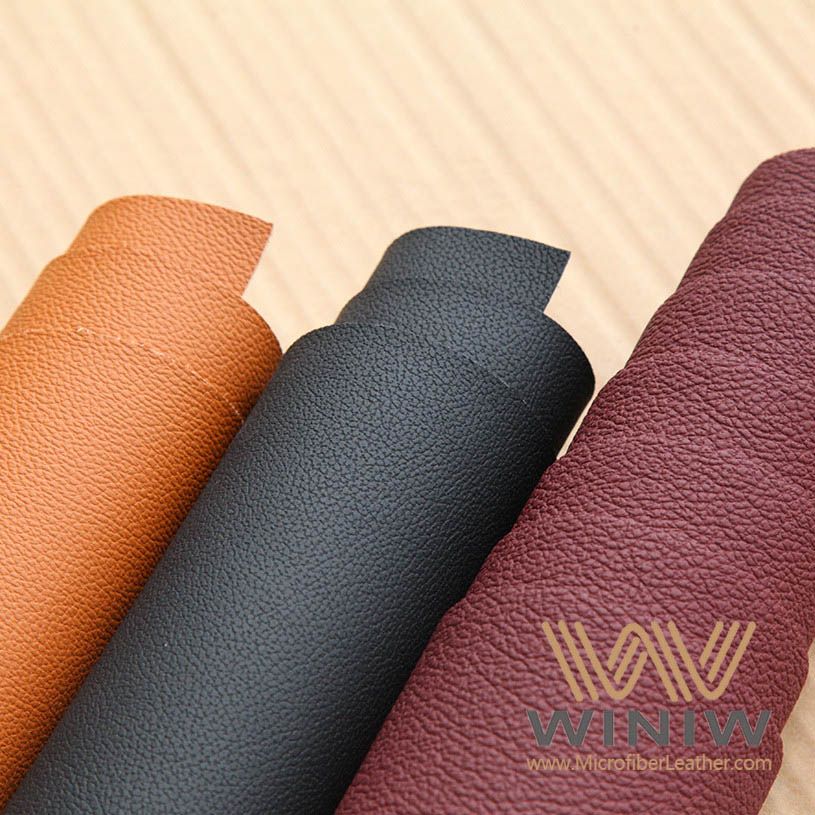1.2mm Microfiber Synthetic Vinyl Leather for Automotive