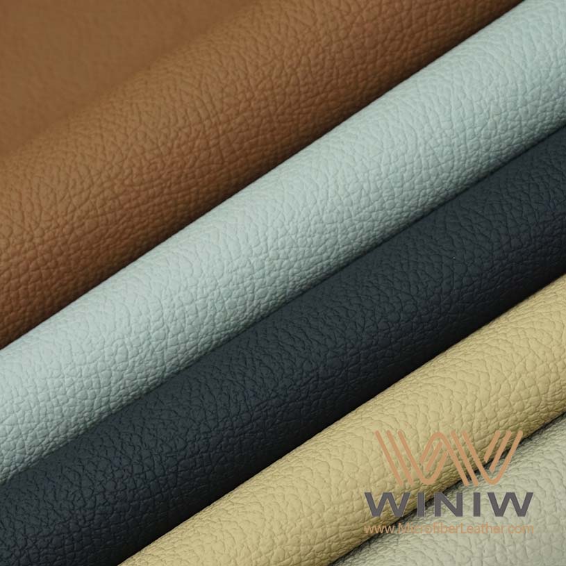 Eco Friendly Vegan Faux Leather Fabric for Auto Upholstery