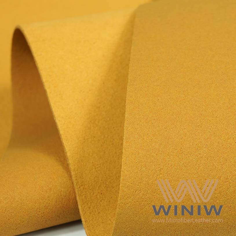 Leather-like Look Synthetic Microfiber Leather Fabric for Shoes Lining