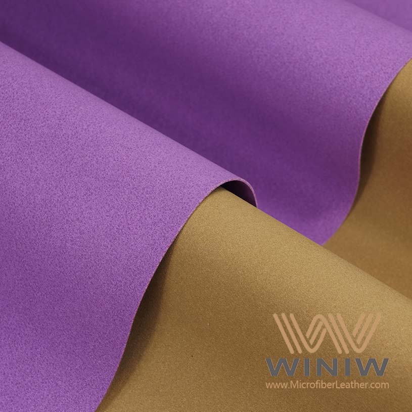 Tensile Strength Numerous Design Style Artificial Suede Leather PU Fabric for Shoes