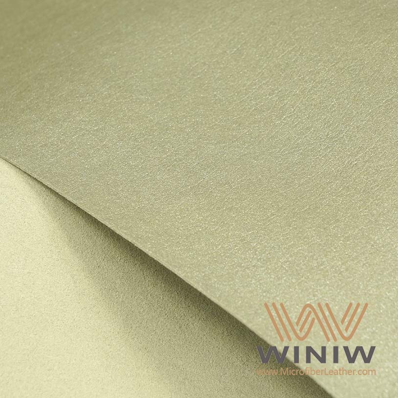 Eco-friendly And Antibacterial Synthetic PVC Microfiber Leather Fabric For Shoes