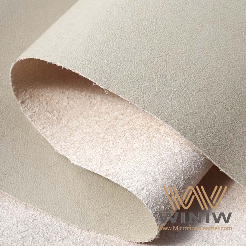 High Quality And Environmental Friendly Faux PU Microfiber Leather Fabric For Shoes