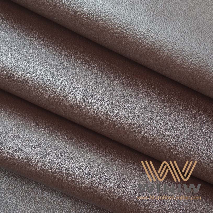 Recyclable And Good Air Permeability Faux PVC Microfiber Leather Fabric For Shoes