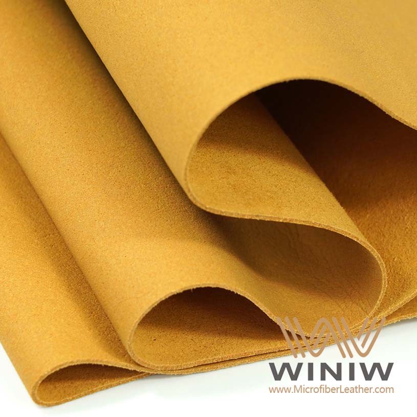 High Tensile Strength Abrasion Resistant Faux PVC Microfiber Leather Fabric For Shoes