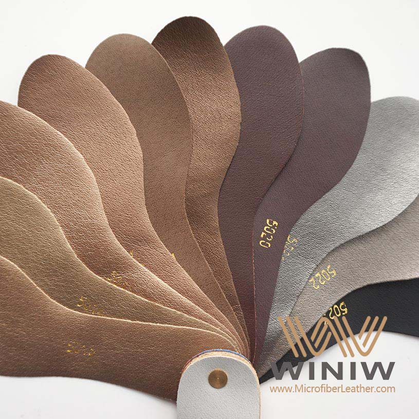 Textured Surface And Premium Quality Synthetic Microfiber Leather Material For Shoes