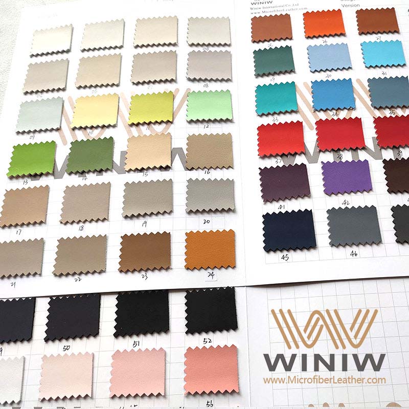  Luxury And Durability Synthetic Microfiber Cars Fabric