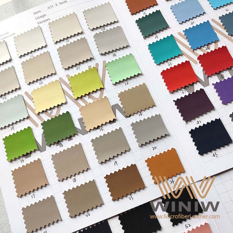 Premium Artificial Microfiber Cars Leather Fabric