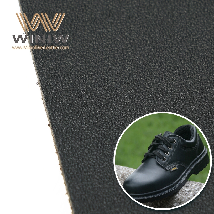 Synthetic Safety Shoes Leather