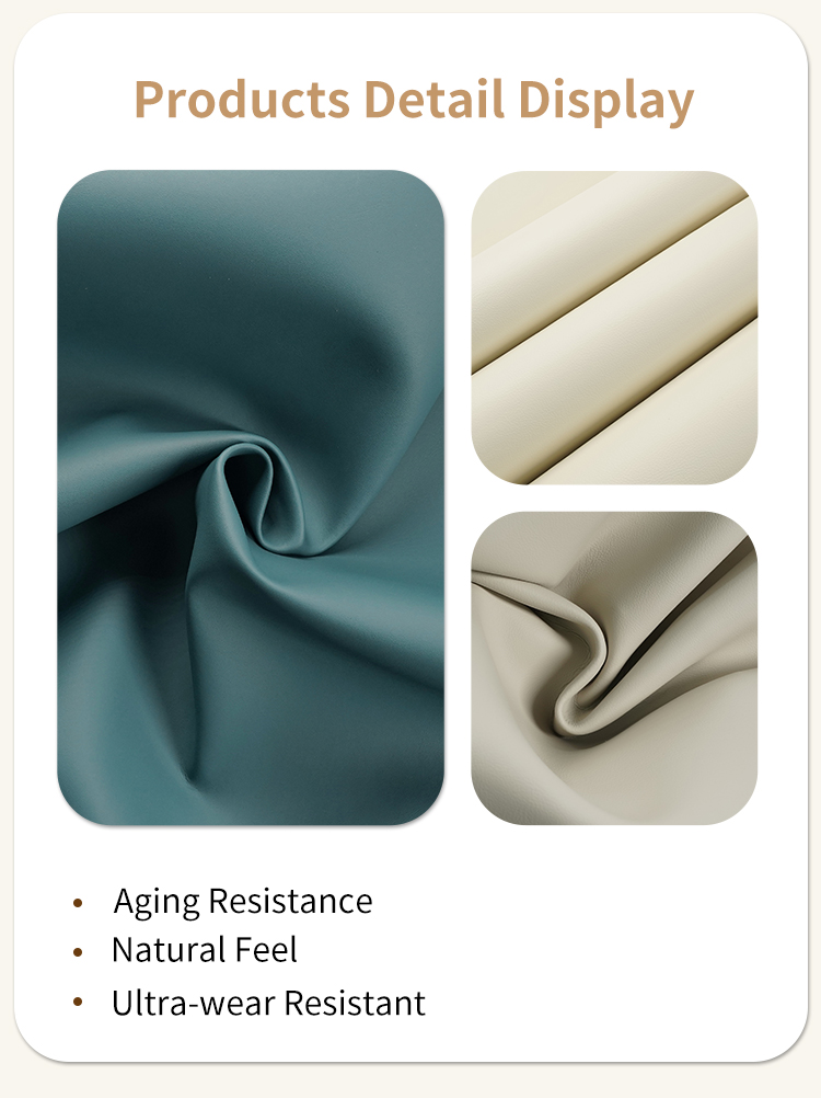  Pu PVC  Leather For Automotive Upholstery Material