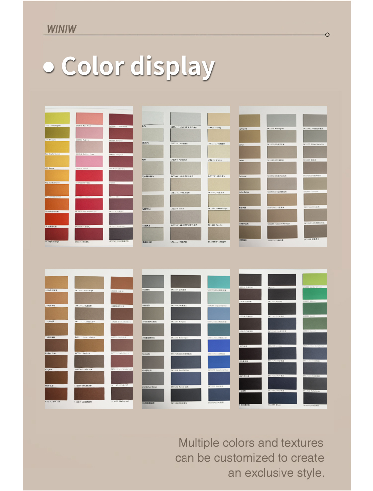 More colorful Microfiber Leather For Electronic Device Cases